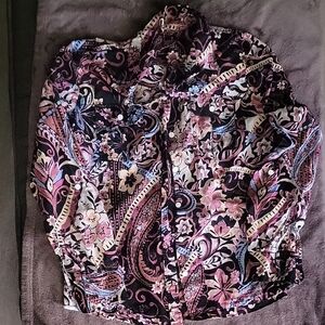 Lucky Brand Multicolor Floral Blouse
